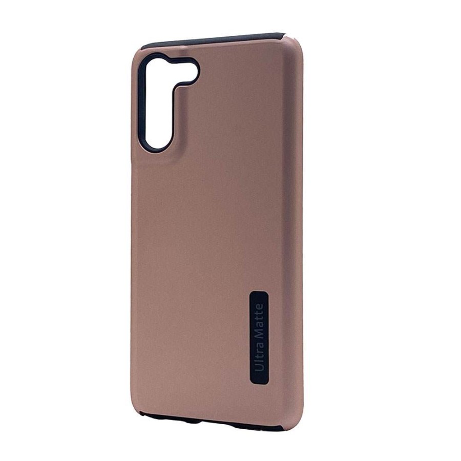 Ultra Matte Hybrid Case For Samsung S21 Plus Rose Gold Wholesale