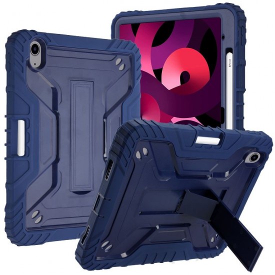 Hybrid Tablet Case w/ kickstand for iPad 10th 10.9" (blue)